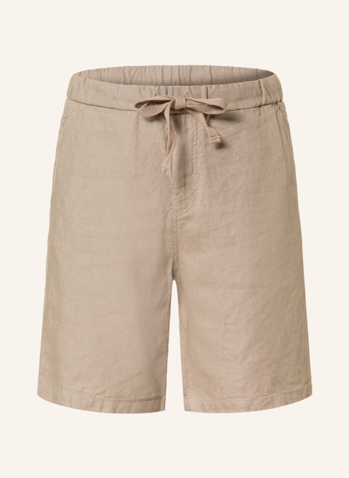 Image of nn07 Leinenshorts Keith Regular Fit beige