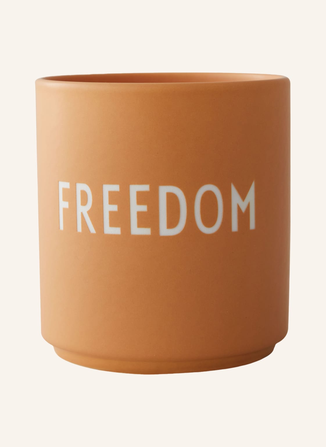 Image of Design Letters Becher orange