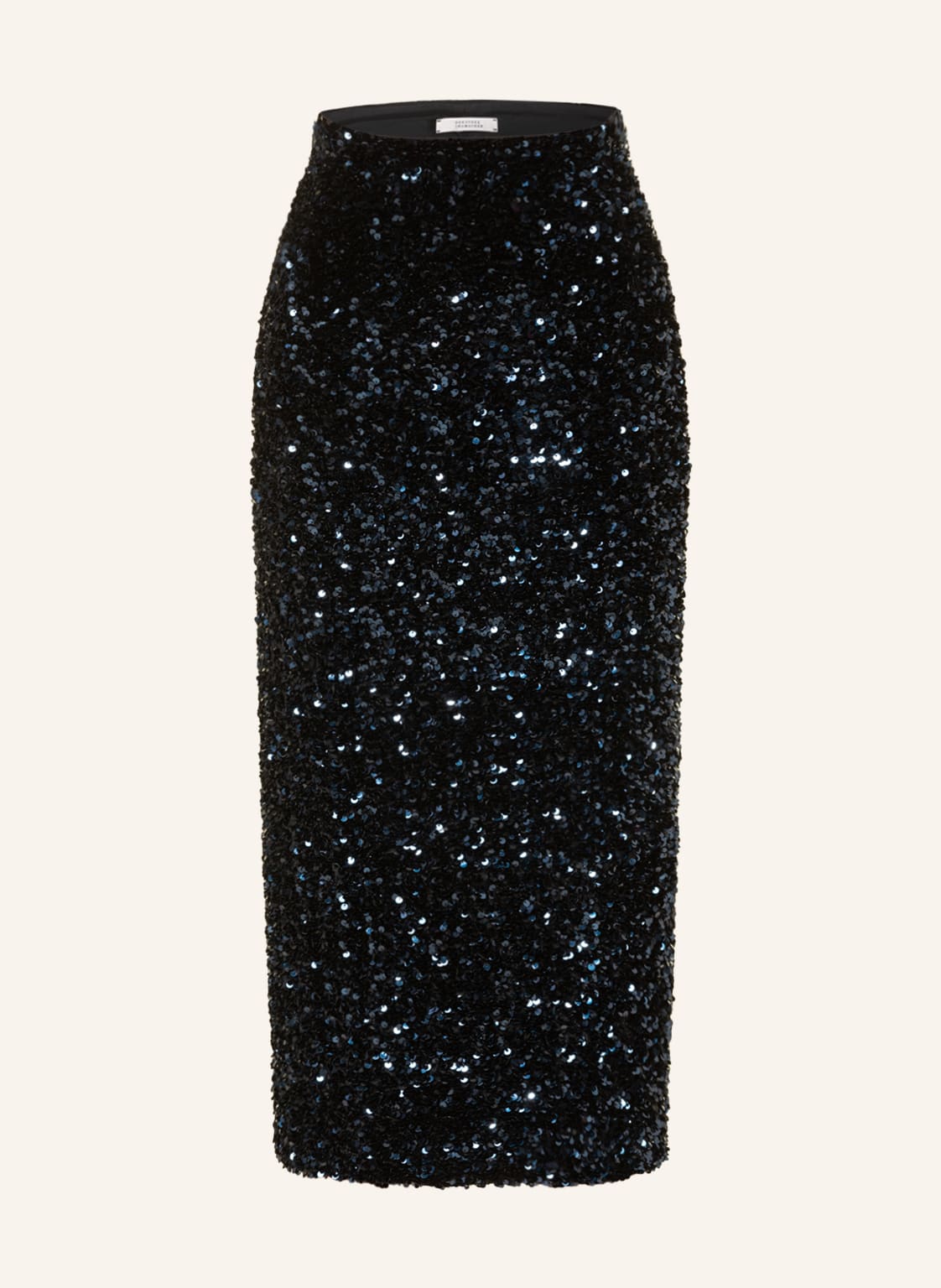 Image of Dorothee Schumacher Samtrock Mit Pailletten blau