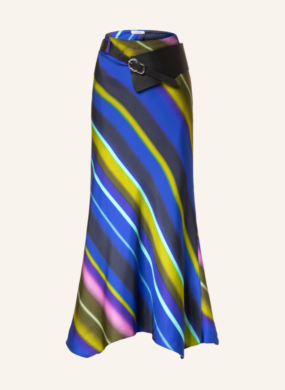 Image of Dorothee Schumacher Seidenrock blau