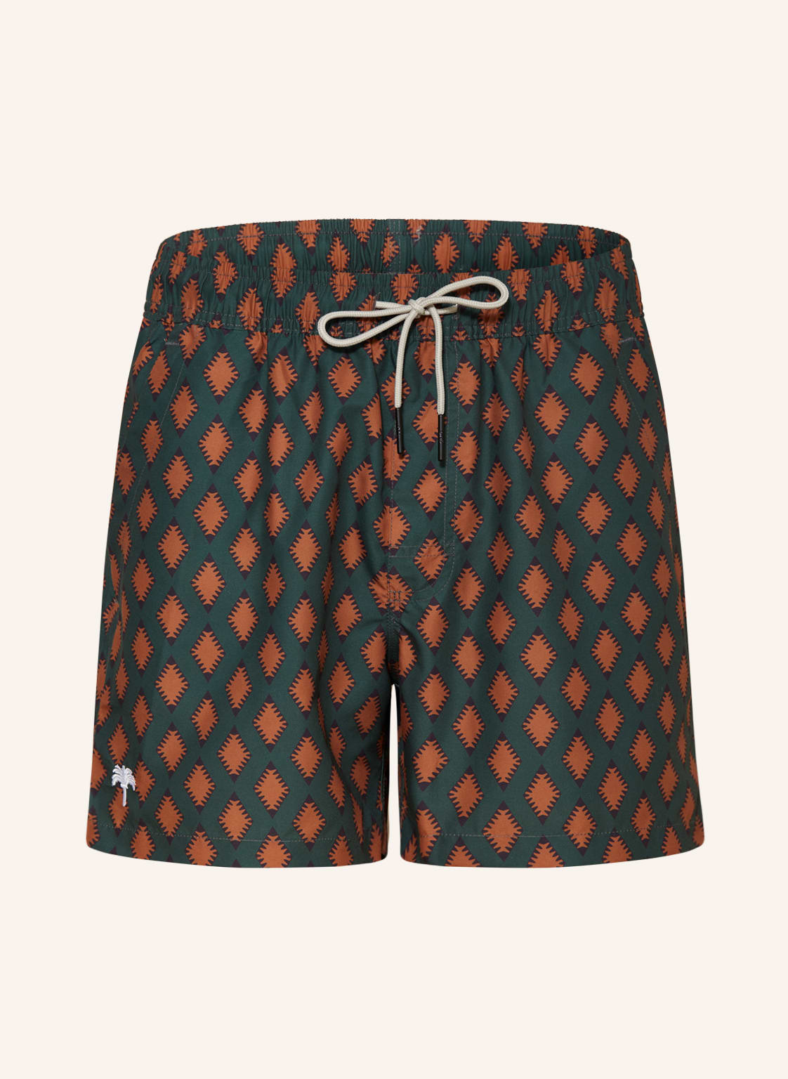 Image of Oas Badeshorts Smokin Rustic gruen