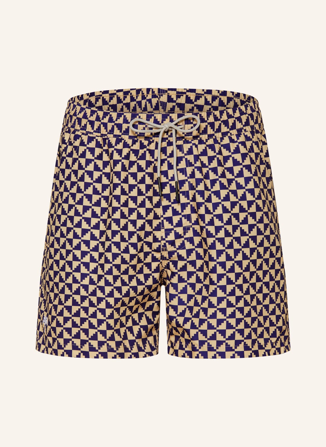 Image of Oas Badeshorts Puzzle beige