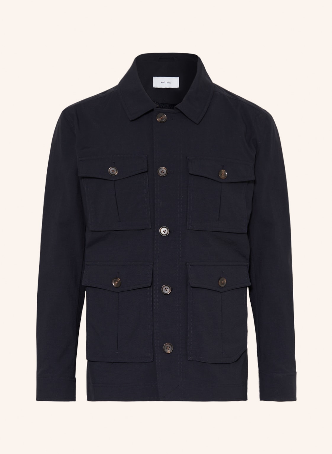 Image of Reiss Fieldjacket Hawke blau