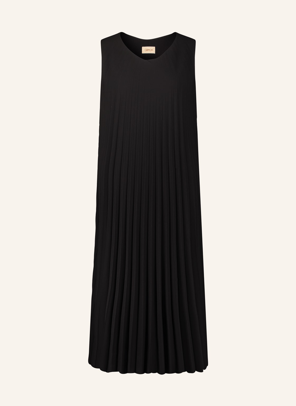 Image of Cartoon Plisseekleid schwarz