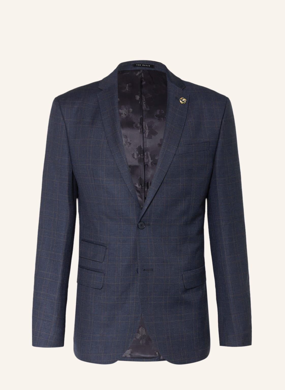 Image of Ted Baker Anzugsakko Cromjs Slim Fit blau