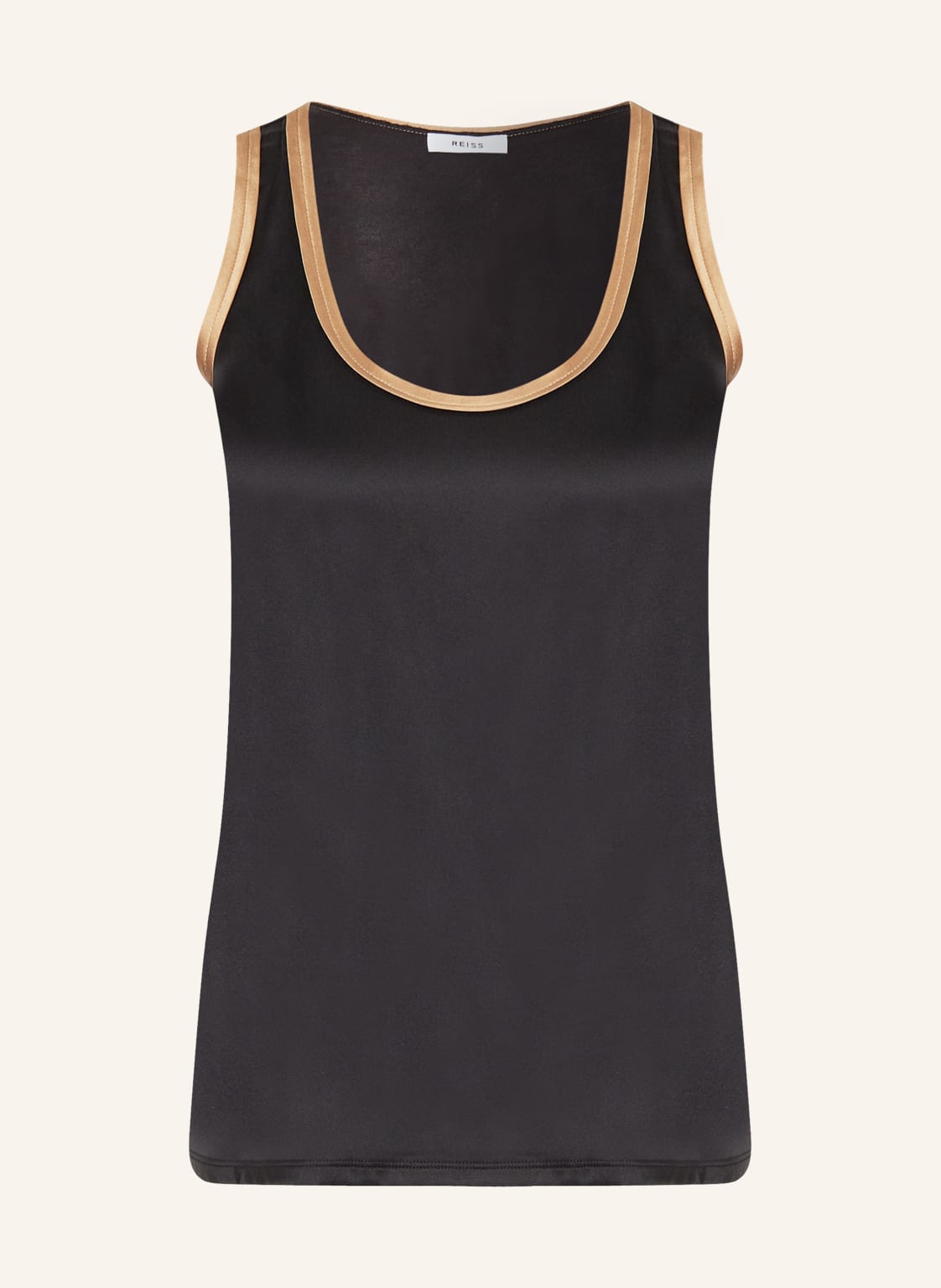 Image of Reiss Seidentop Riley schwarz