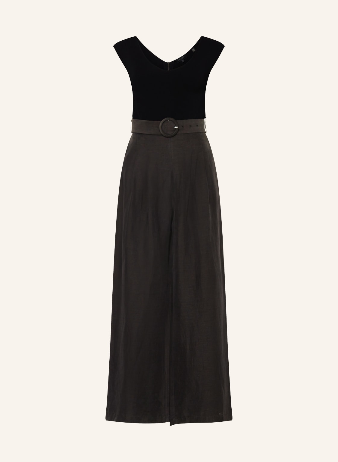 Image of Ted Baker Jumpsuit Tabbiaa Im Materialmix schwarz