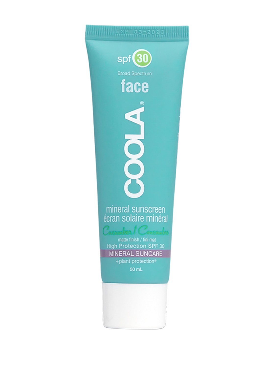 Image of Coola Mineral Face Moisturizer Matte Finish Cucumber Spf 30 Sonnenschutz Für das Gesicht 50 ml