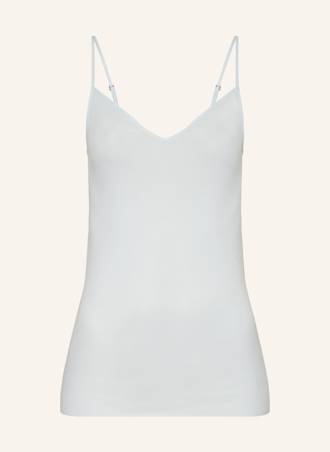 Image of Hanro Top Cotton Seamless blau