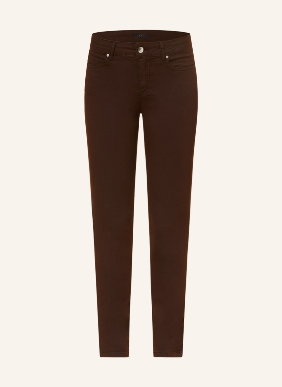 Image of Oui Hose Sienna braun