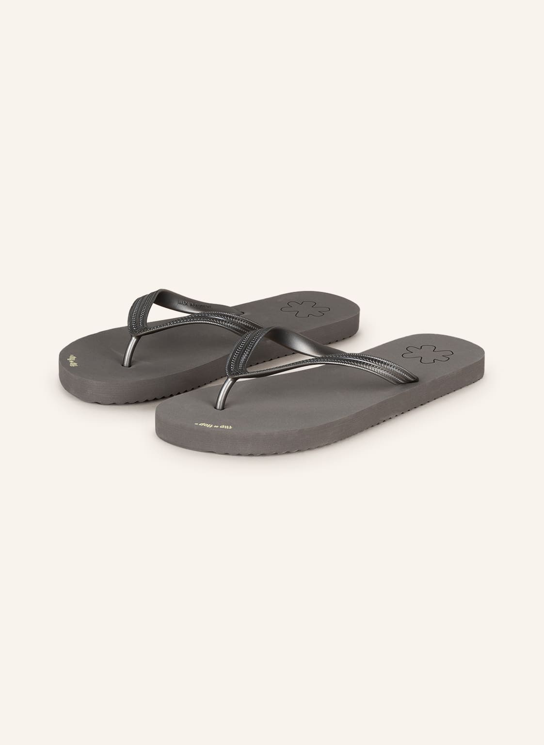 Image of Flip*Flop Zehentrenner Originals Metallic grau