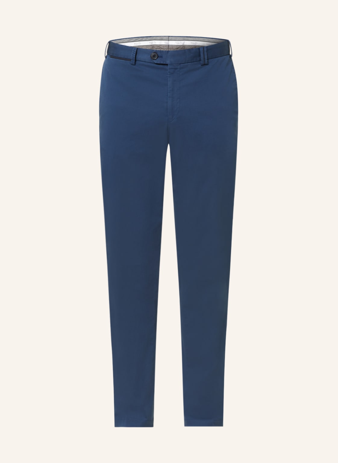 Image of Hiltl Chino Peaker S Contemporary Fit blau