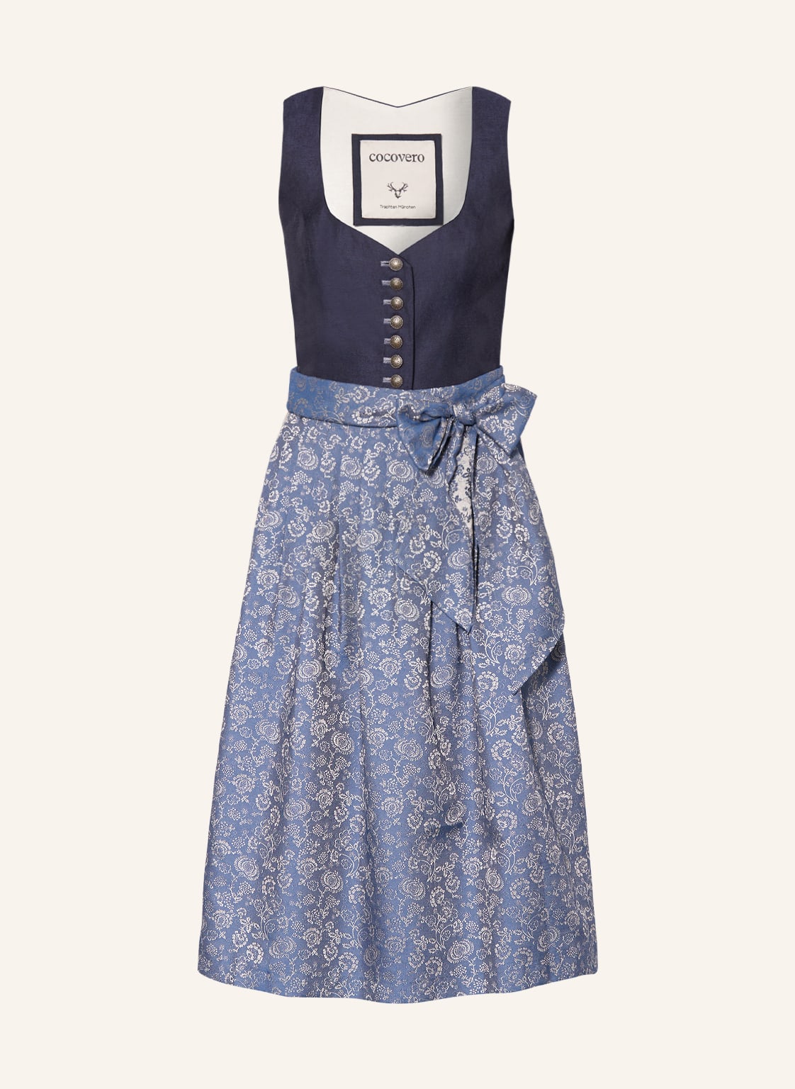 Image of Cocovero Dirndl Janni blau