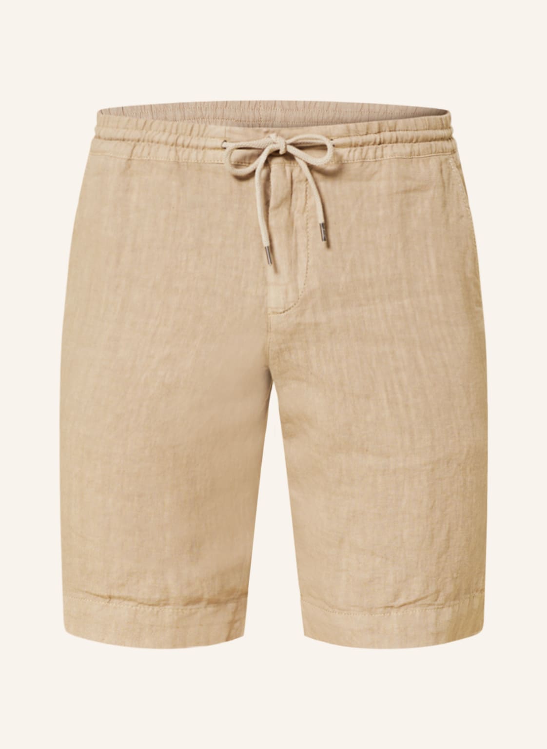 Image of Alberto Leinenshorts House Tapered Fit beige