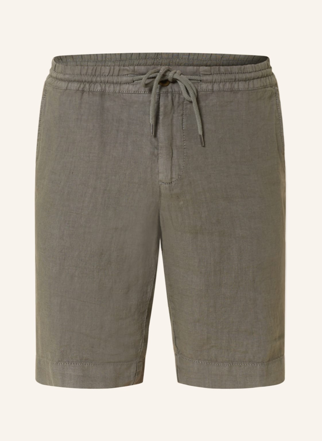 Image of Alberto Leinenshorts House Tapered Fit gruen