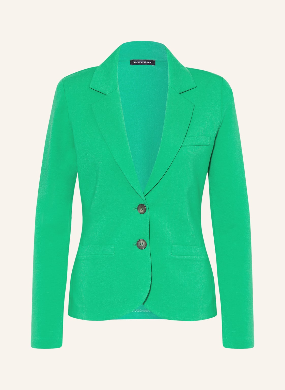 Image of Repeat Jerseyblazer gruen