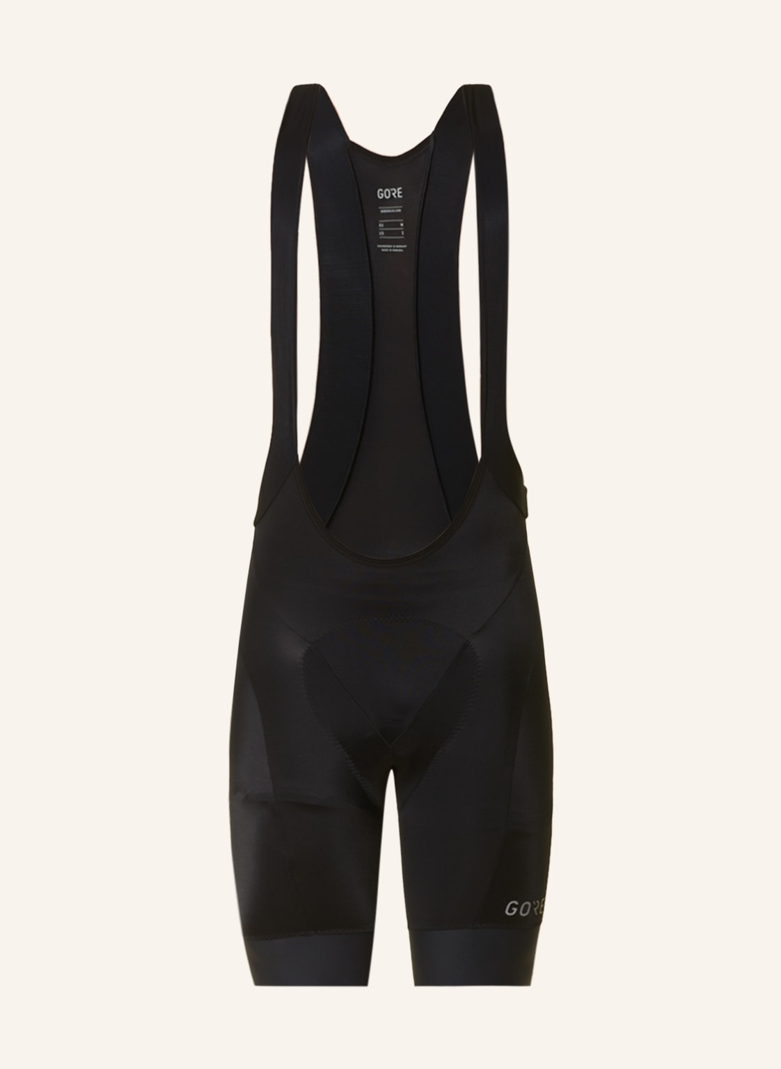 Image of Gore Bike Wear Radhose c5 Mit Trägern Und Gepolstertem Einsatz schwarz