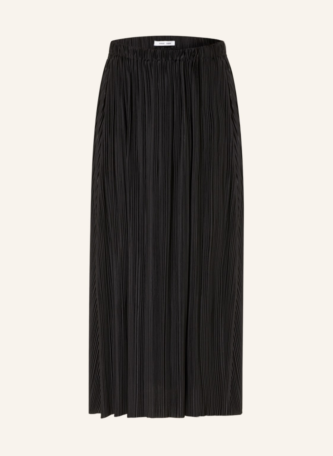 Image of Samsøe Samsøe Plisseerock Uma schwarz