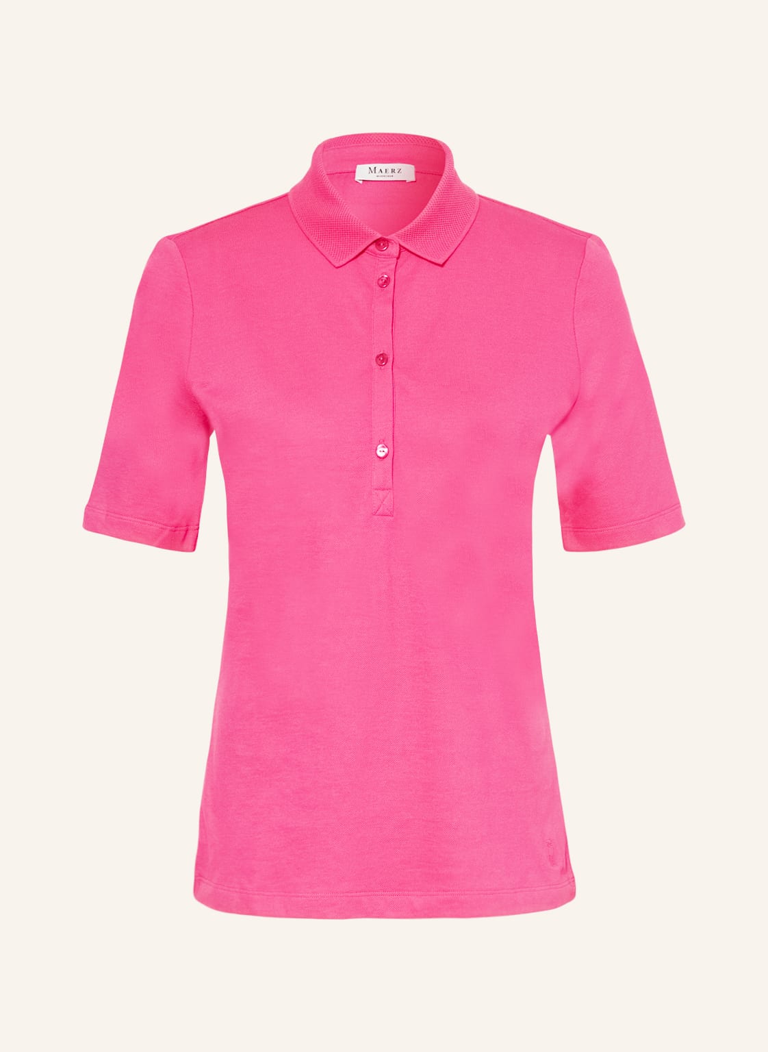 Image of Maerz Muenchen Piqué-Poloshirt rosa