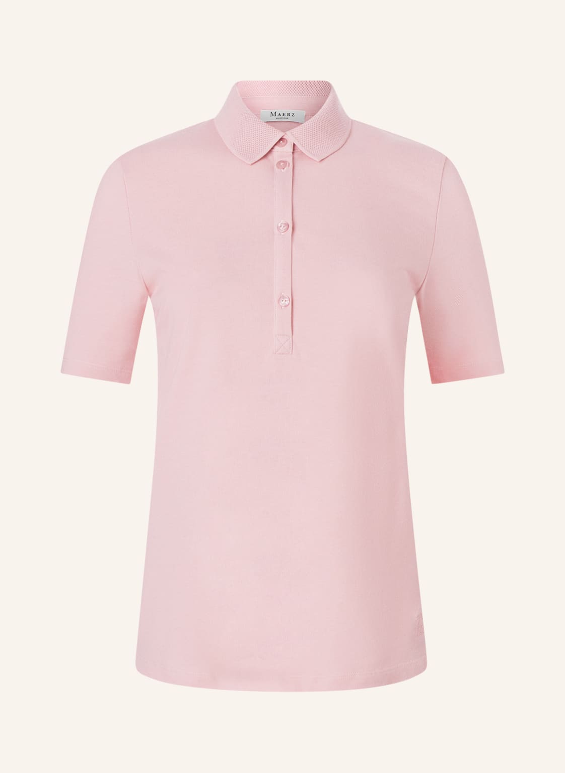 Image of Maerz Muenchen Piqué-Poloshirt pink