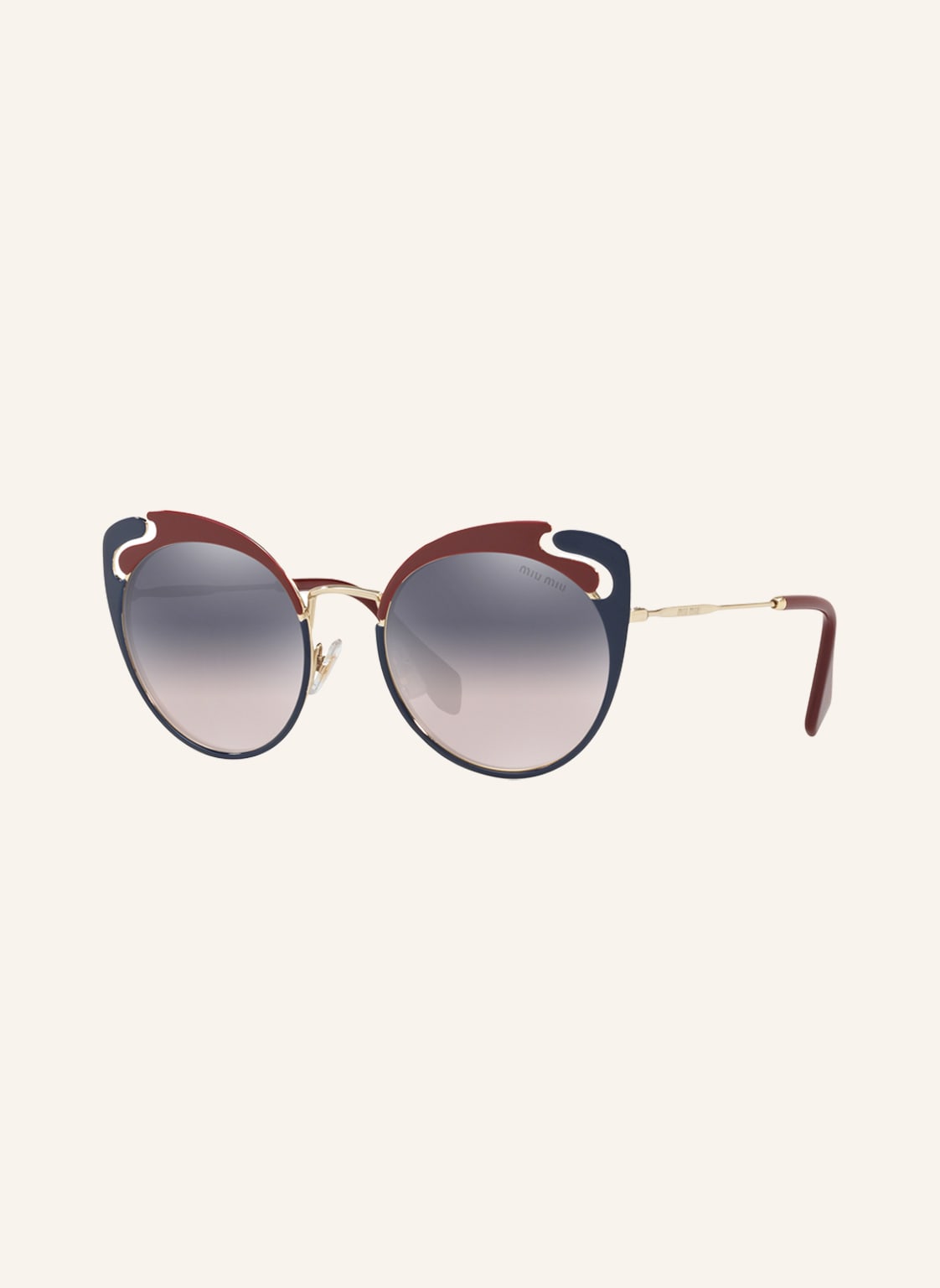 Image of Miu Miu Sonnenbrille Mu 57ts gold