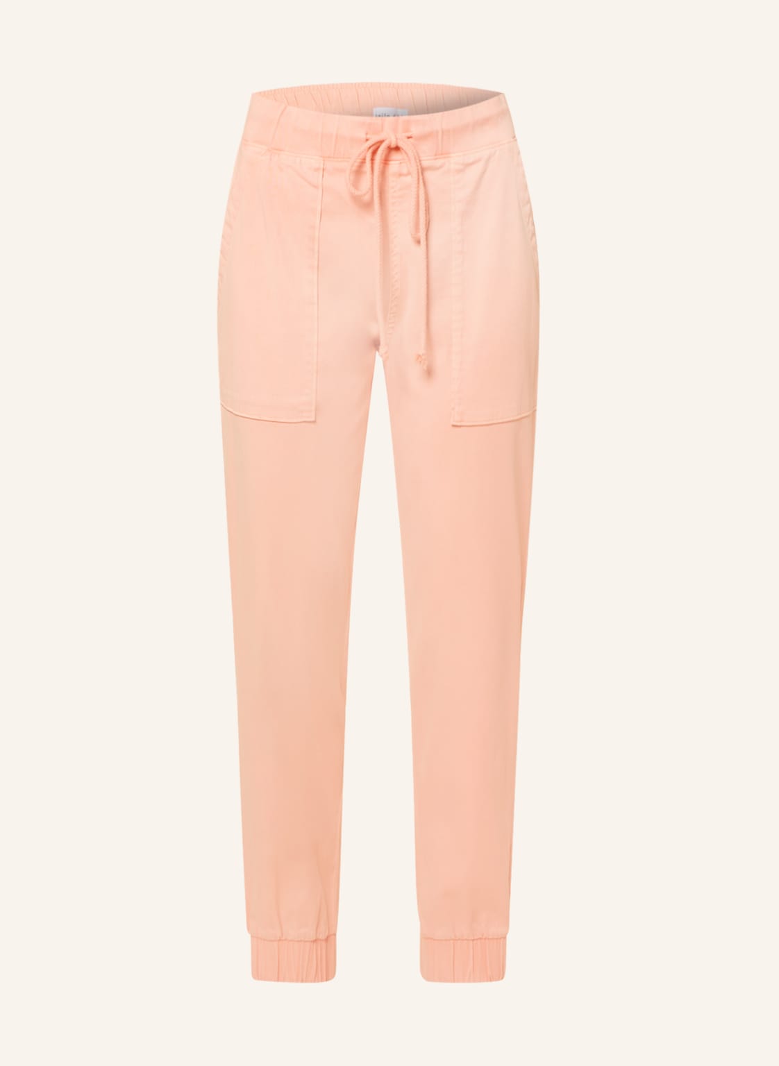 Image of Bella Dahl Hose Im Jogging-Stil orange