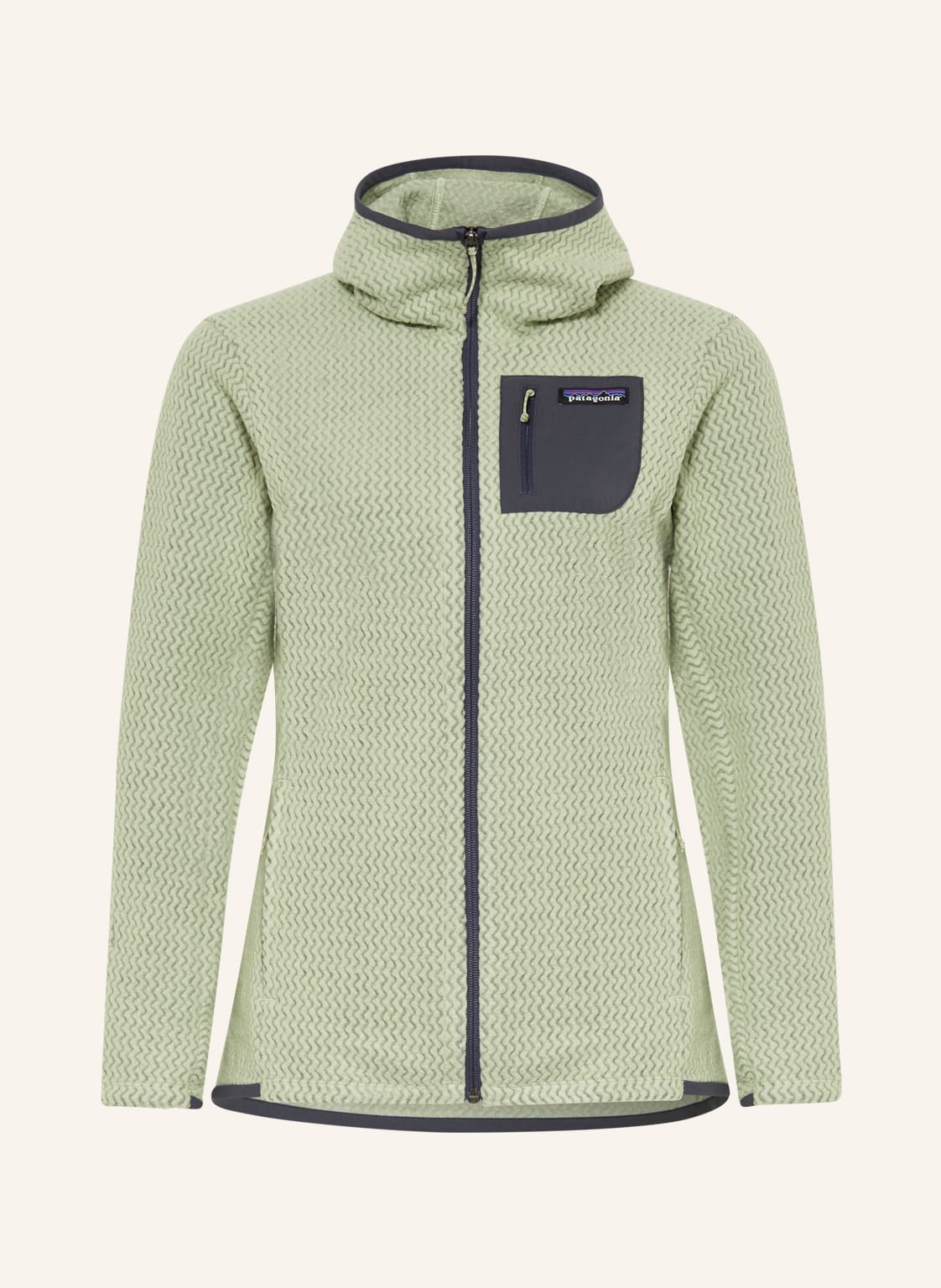 Image of Patagonia Fleecejacke r1® Air gruen