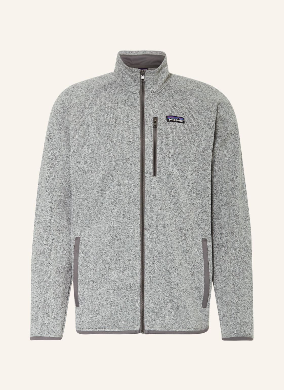 Image of Patagonia Strick-Fleecejacke Better Sweater™ grau