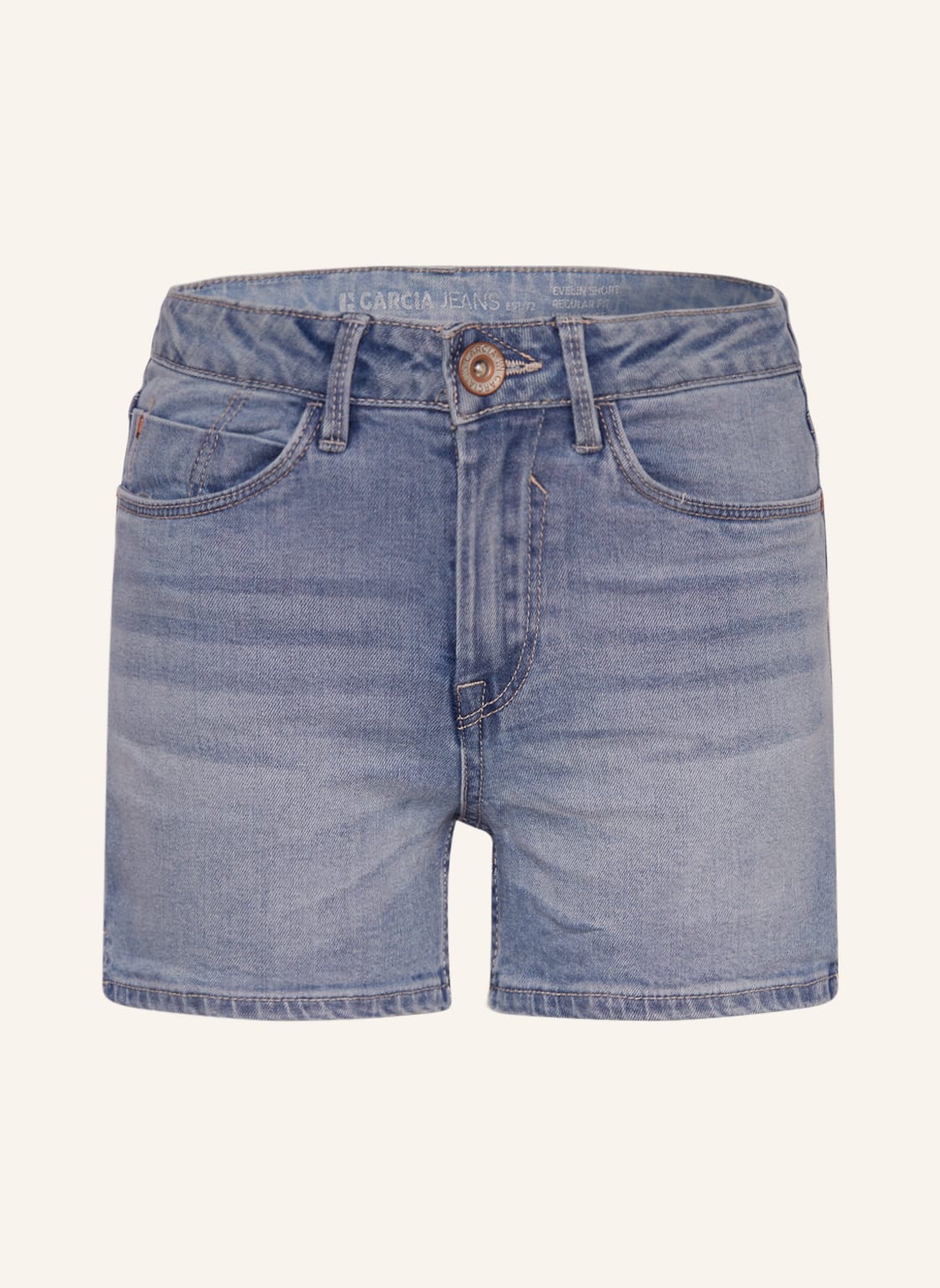 Image of Garcia Jeansshorts Rianna blau