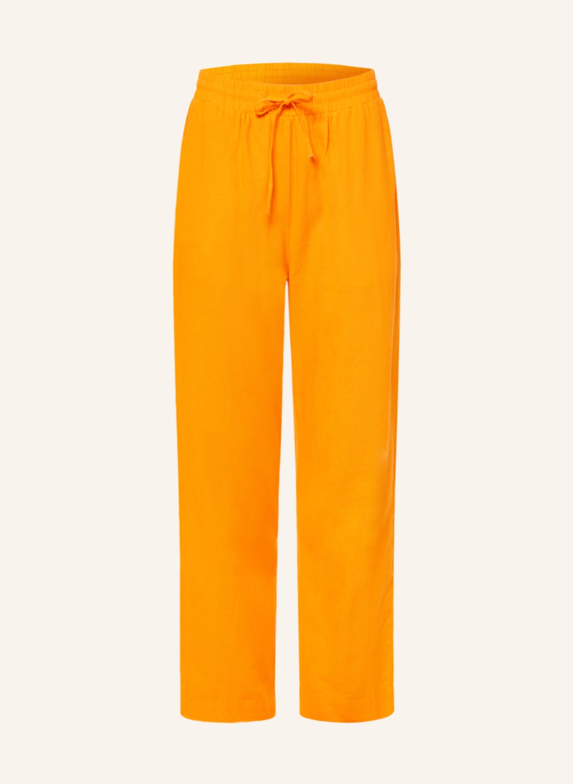 Image of Freequent Culotte Fqlava Mit Leinen orange