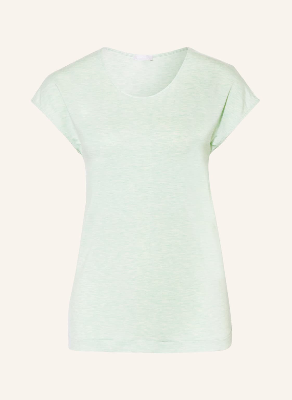 Image of Hanro Schlafshirt Natural Elegance gruen