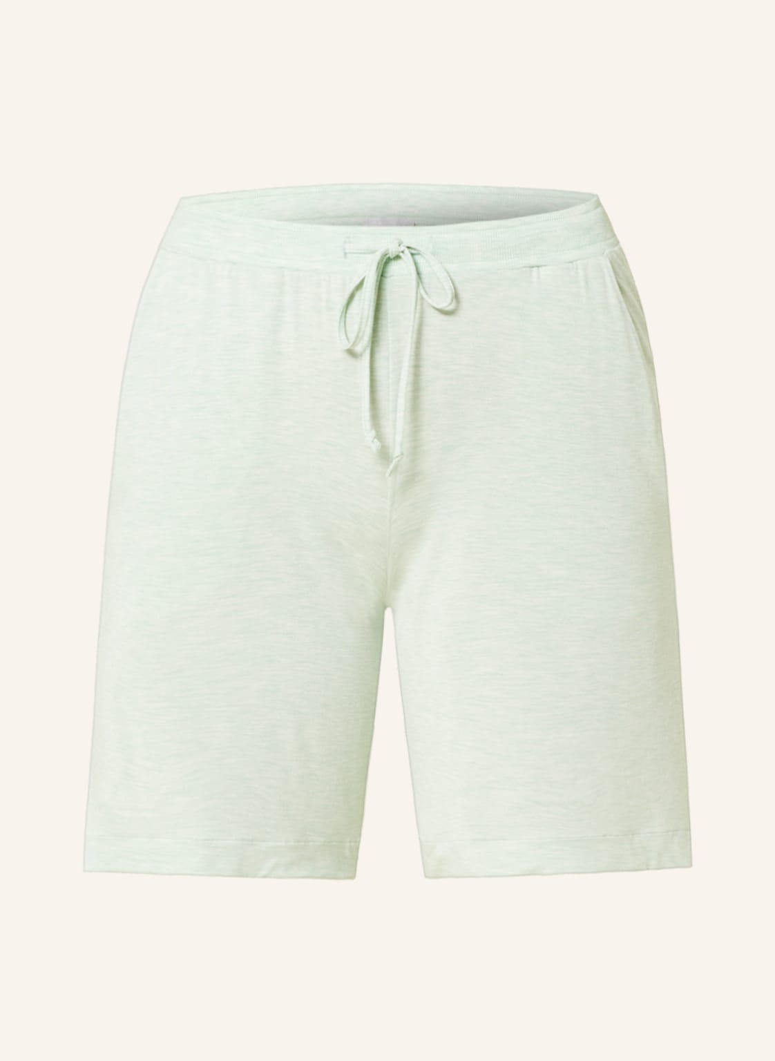 Image of Hanro Schlafshors New Elegance gruen