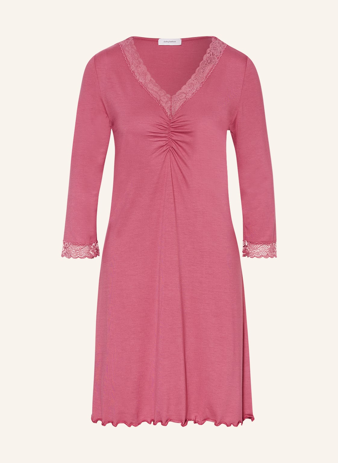 Image of Darling Harbour Nachthemd Mit 3/4-Arm pink