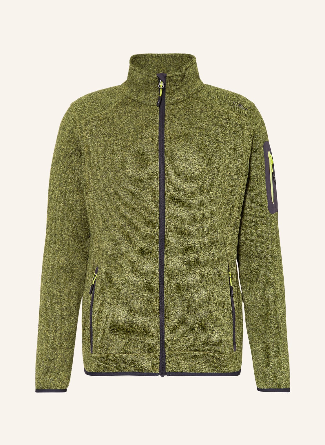 Image of Cmp Strick-Fleecejacke gruen