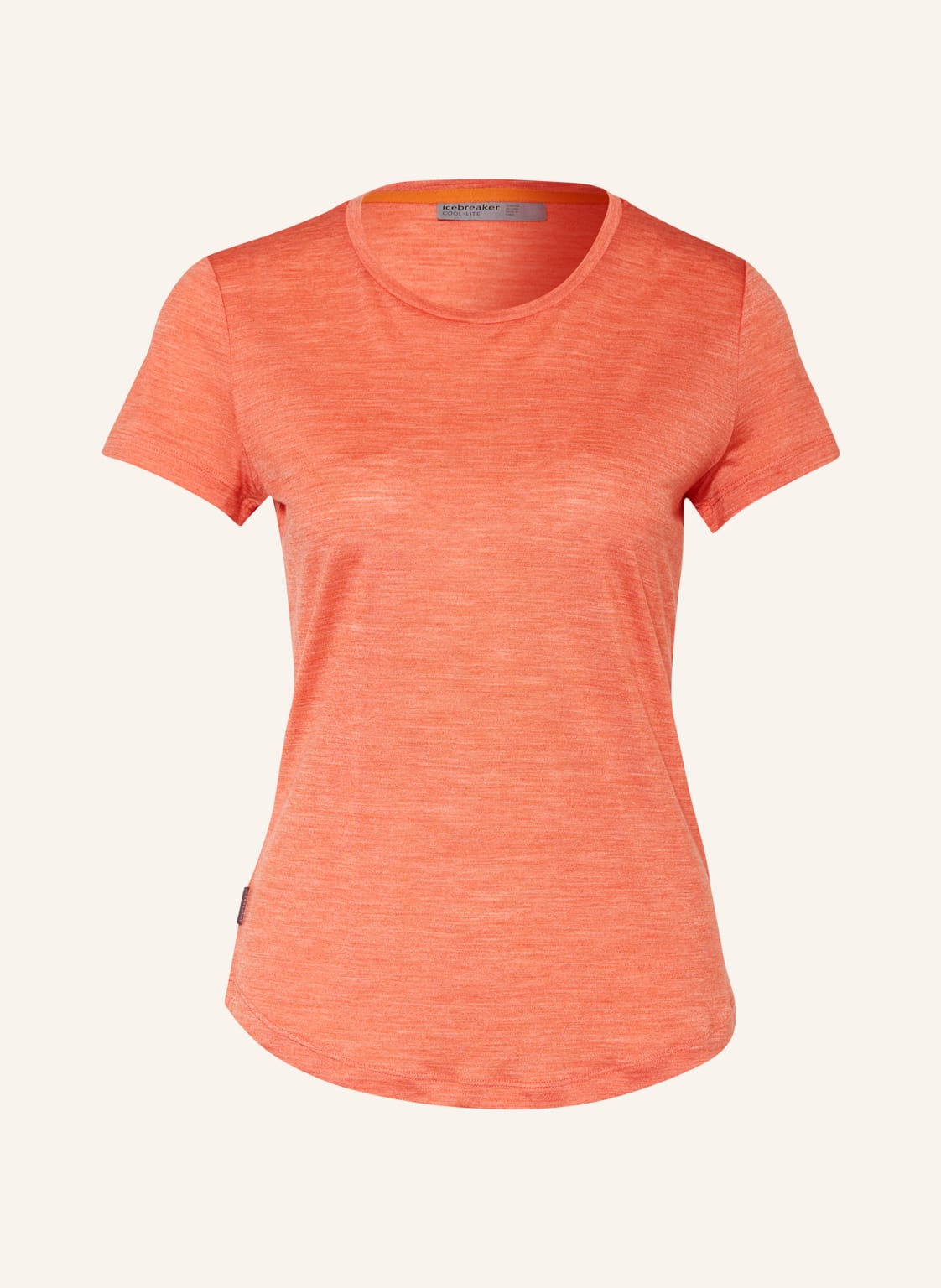 Image of Icebreaker T-Shirt Sphere Ii Mit Merinowolle rot