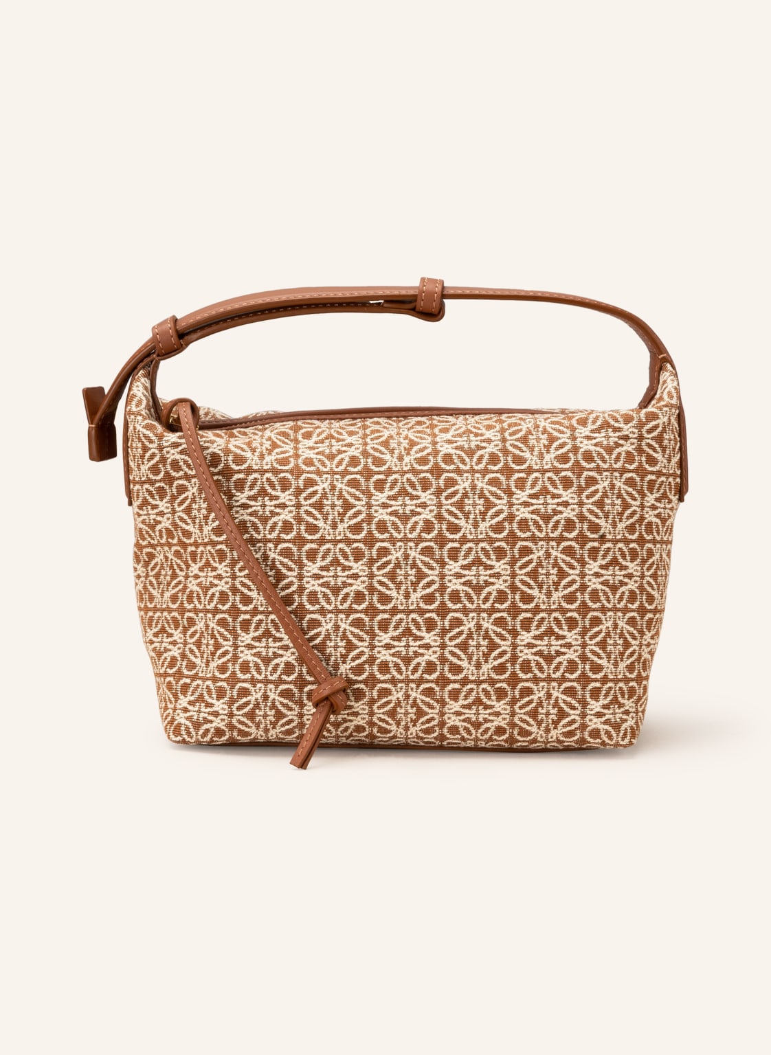 Image of Loewe Schultertasche Cubi Anagram Small braun