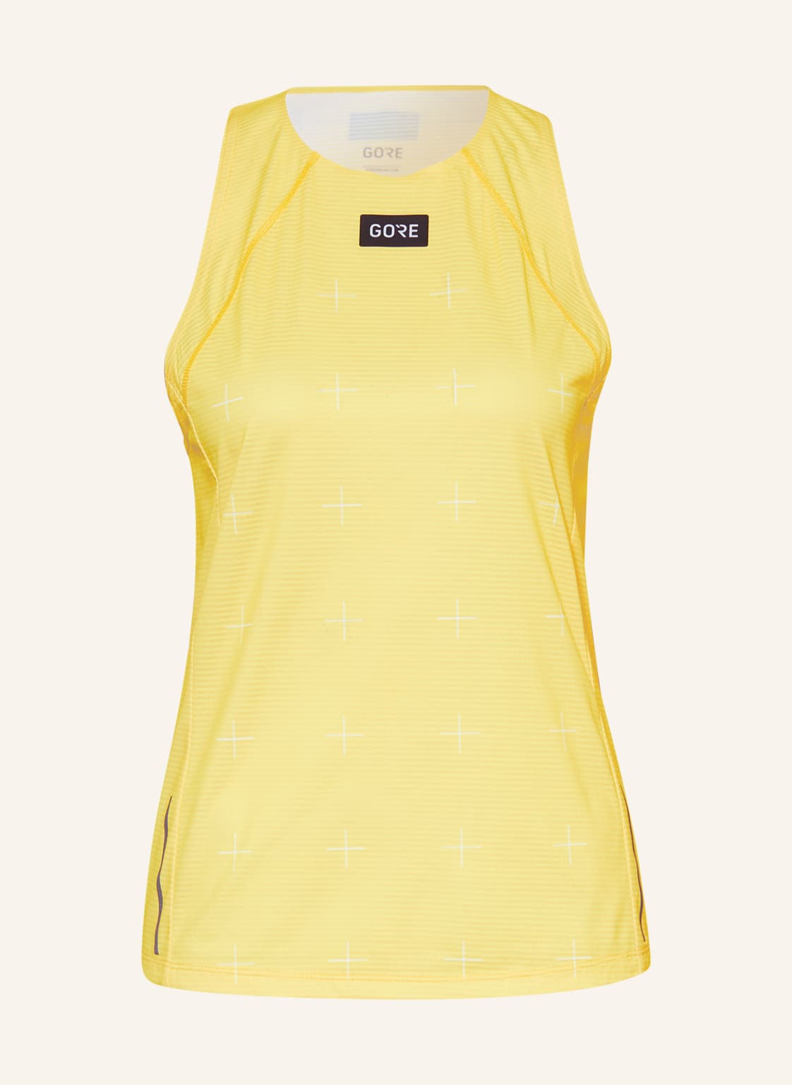 Image of Gore Running Wear Lauftop Contest Daily gelb