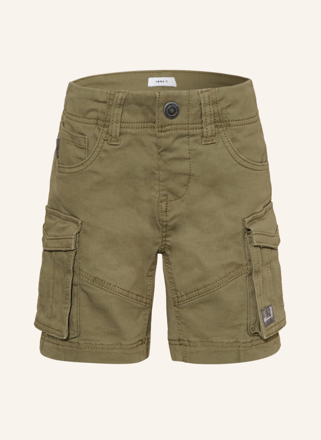 Image of Name It Cargoshorts gruen