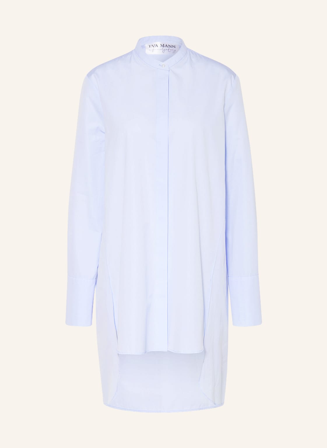 Image of Eva Mann Oversized-Bluse Berit Winston blau