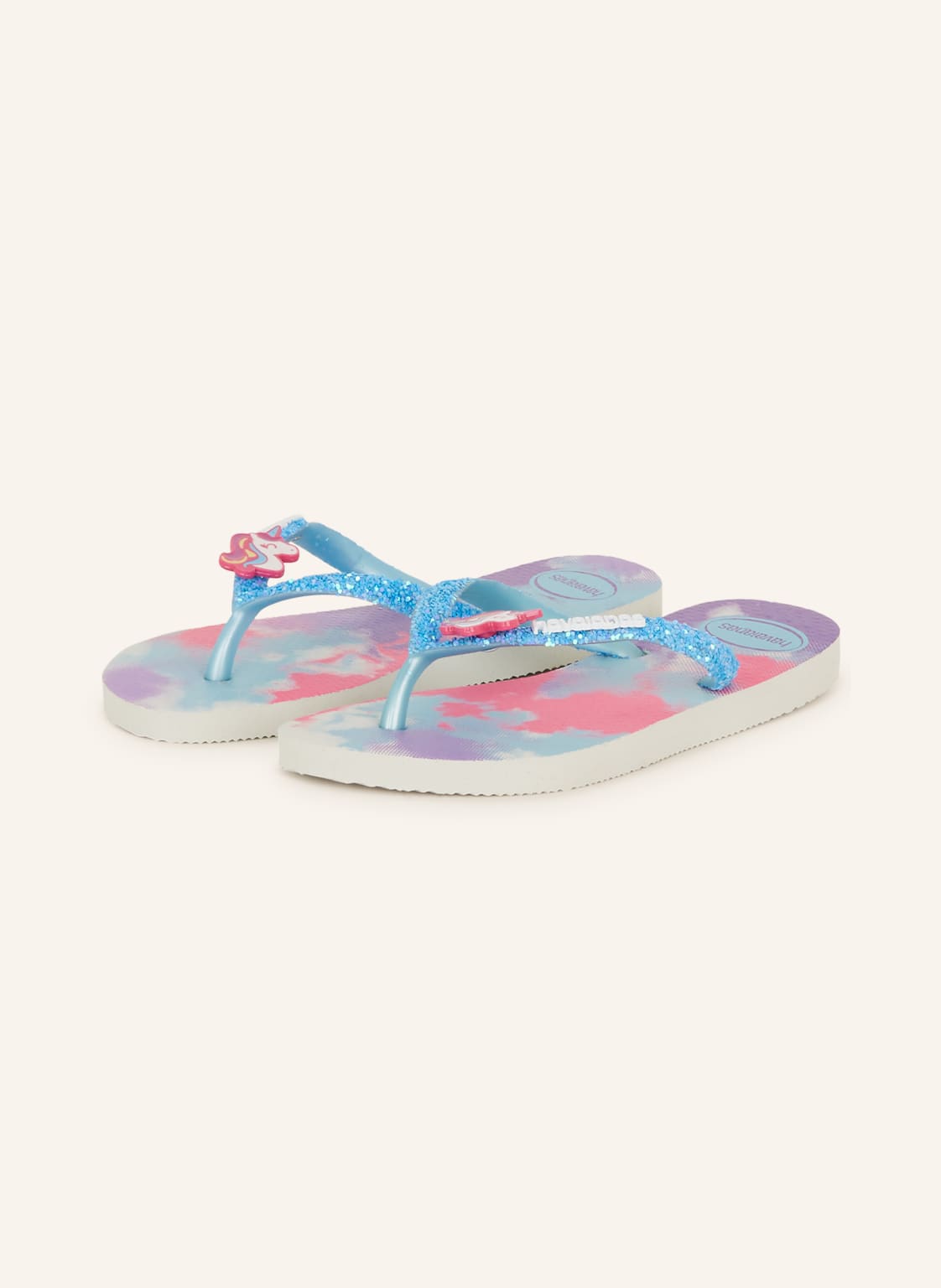 Image of Havaianas Zehentrenner Glitter Trendy blau