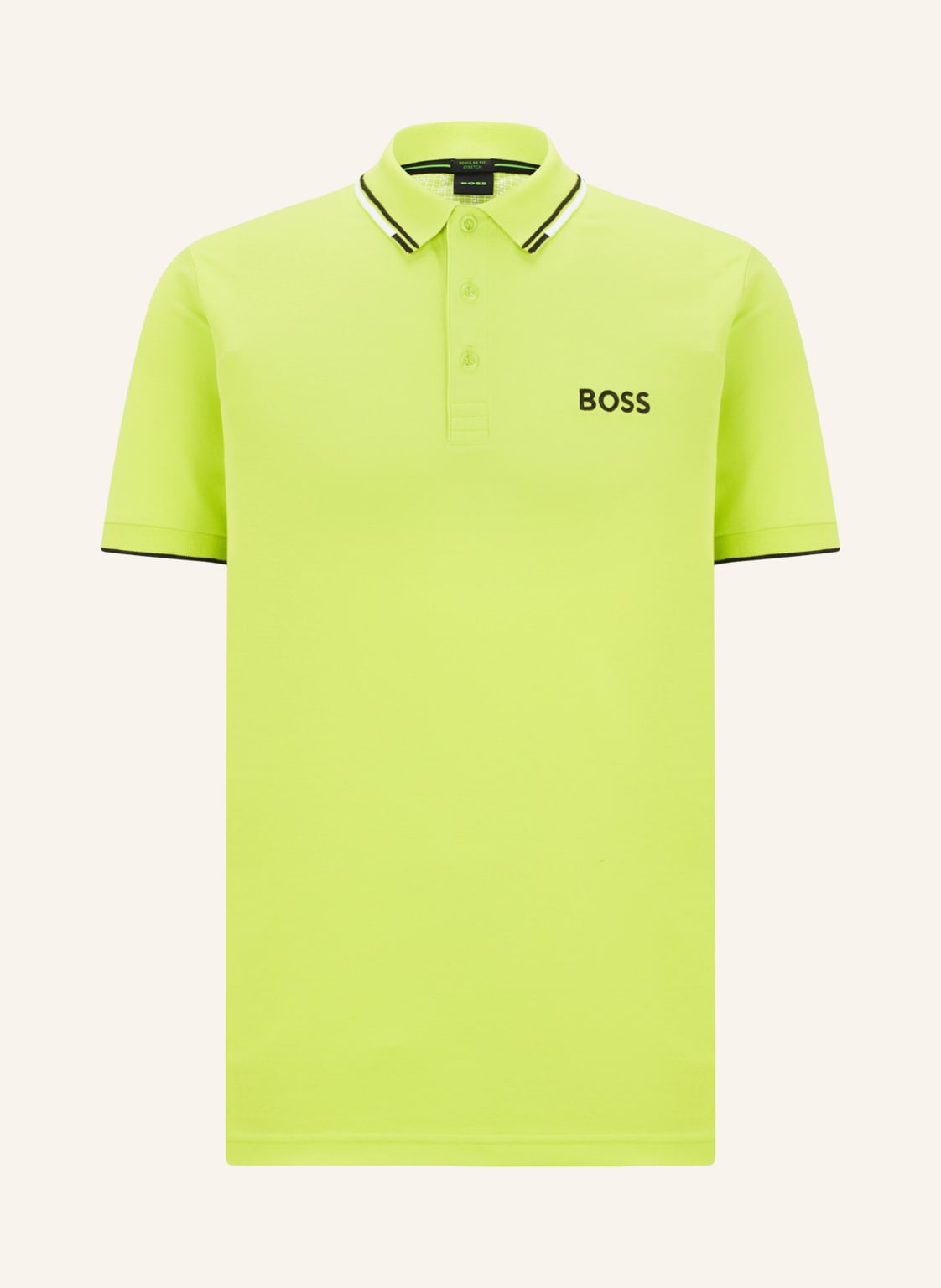Image of Boss Funktions-Poloshirt Paddy Pro Regular Fit gelb