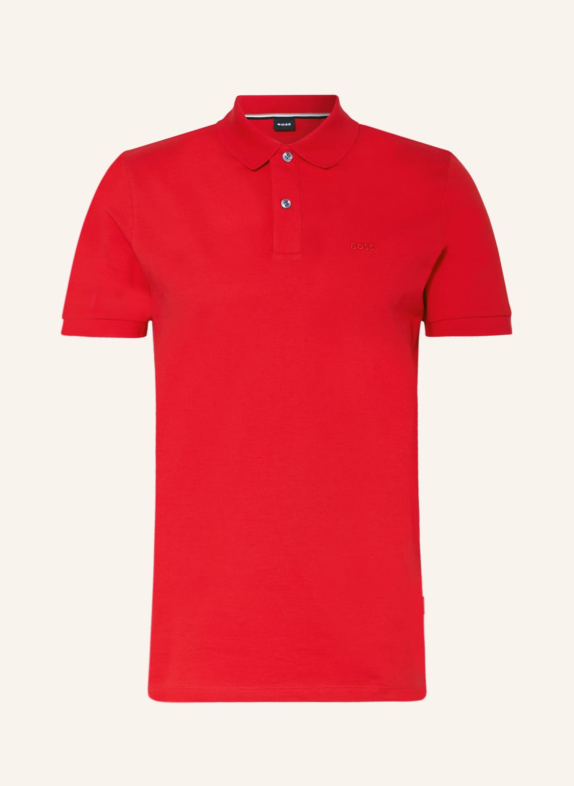 Image of Boss Piqué-Poloshirt Pallas Regular Fit rot