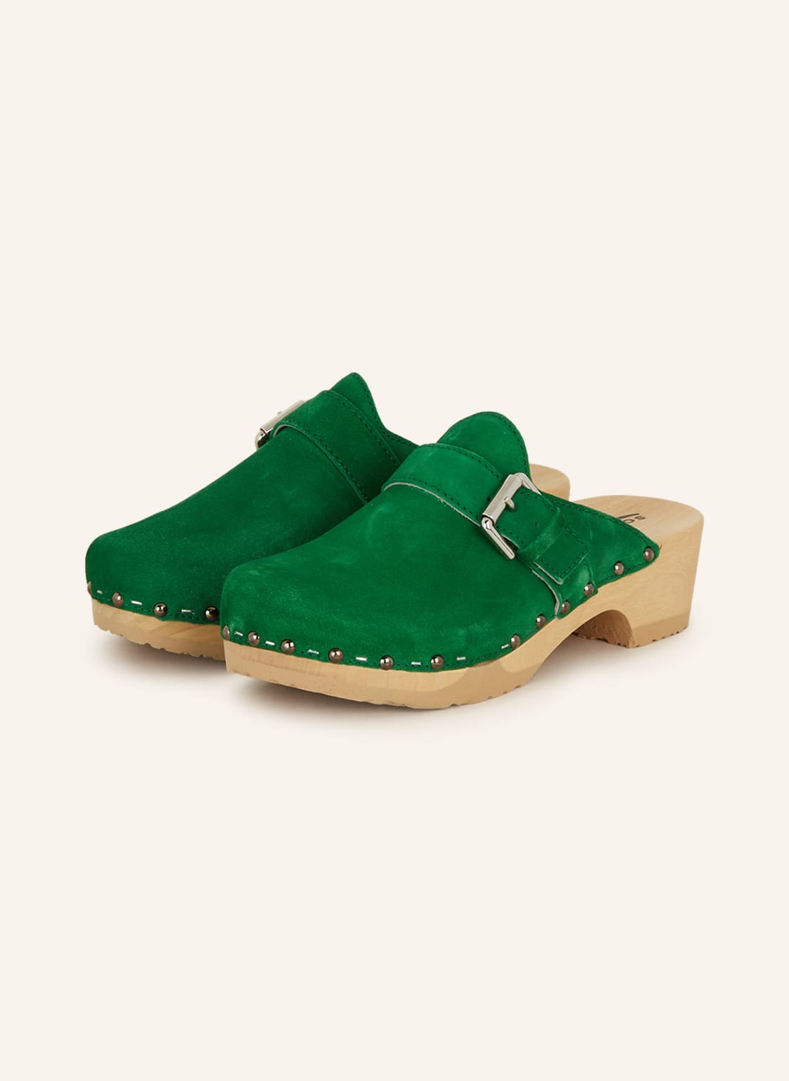 Image of Softclox Clogs Tomma gruen