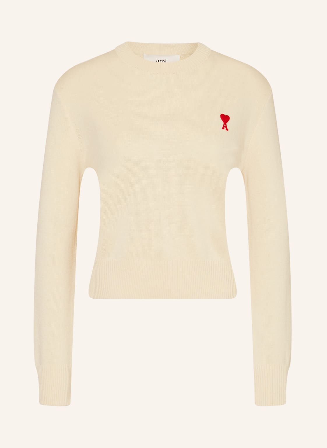 Image of Ami Paris Pullover beige