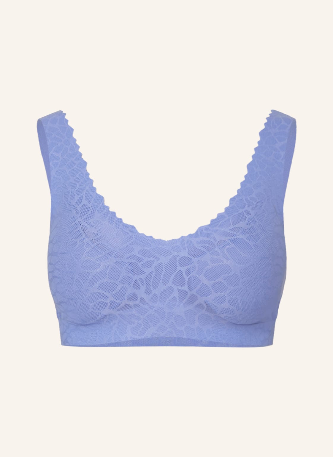 Image of Sloggi Bustier Zero Feel Lace blau