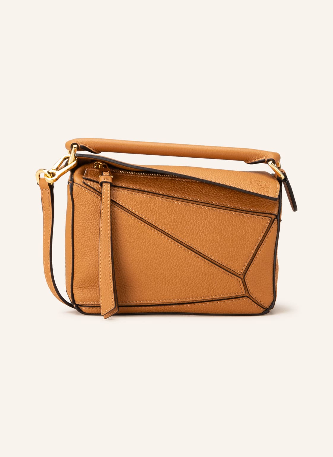 Image of Loewe Umhängetasche Puzzle Mini braun