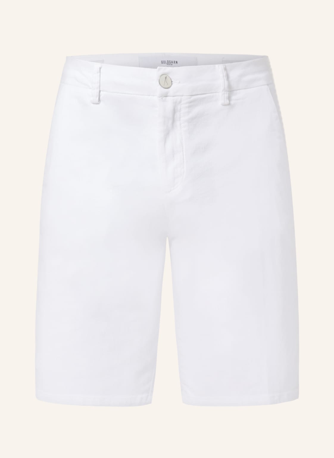 Image of Goldgarn Denim Chinoshorts Hafen weiss