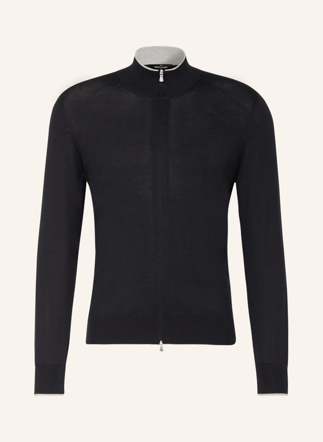 Image of Gran Sasso Strickjacke Mit Seide blau