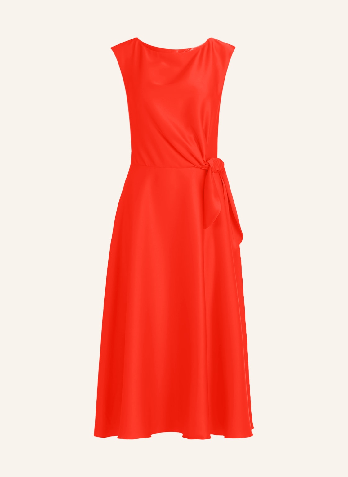 Image of Vera Mont Satinkleid orange