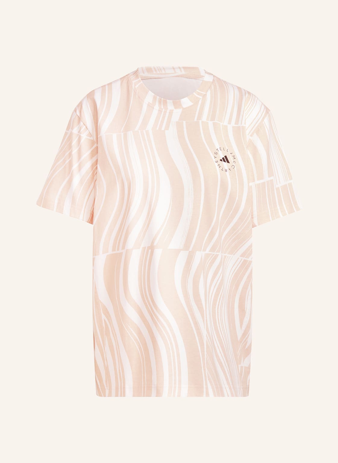 Image of Adidas By Stella Mccartney Oversized-Shirt Truecasuals rosa